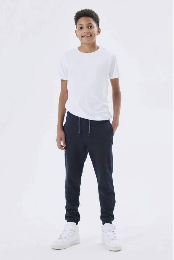 Name It Sweatbroek NKMSWEAT – Jogger met verstelbare tailleband en ribboorden - Foto 2