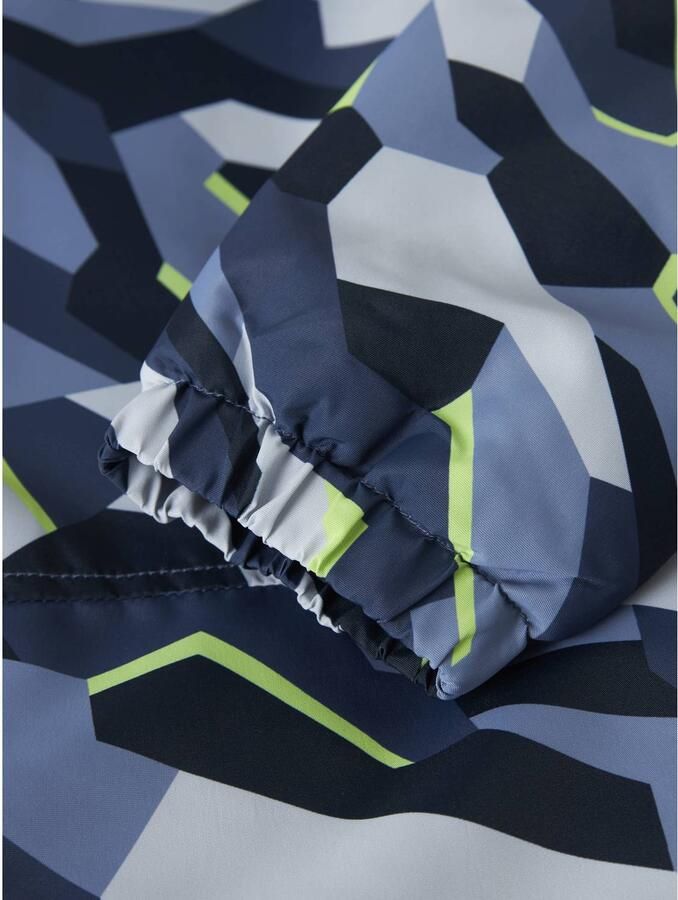 NAME IT KIDS camouflage tussenjas blauw Jongens Polyester Capuchon Camouflage - Foto 3