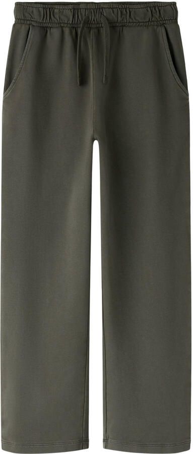 NAME IT KIDS casual broek donkerbruin