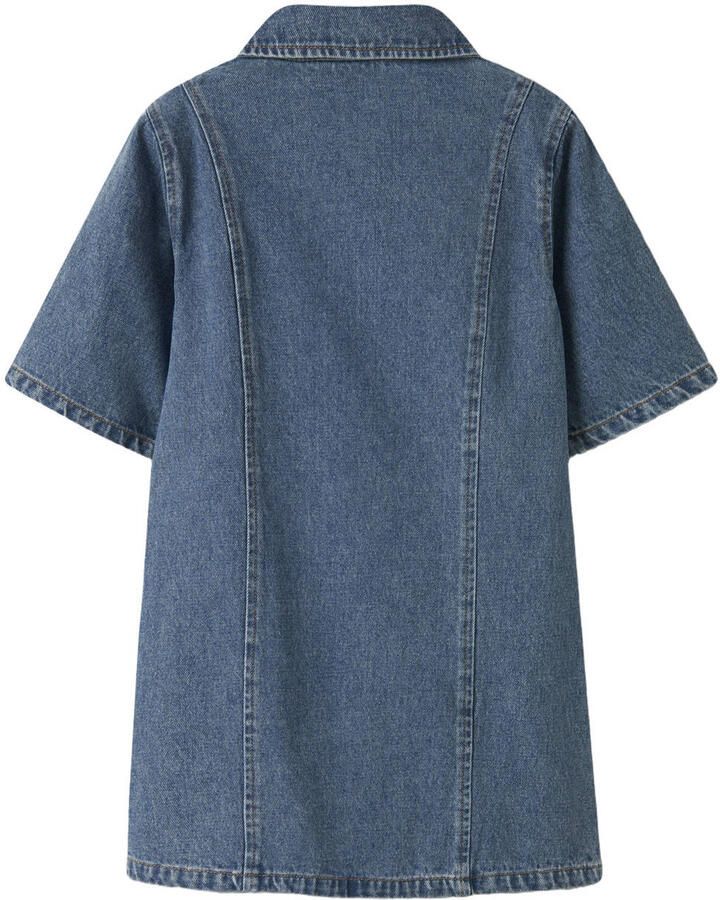 NAME IT KIDS denim blousejurk medium blue denim