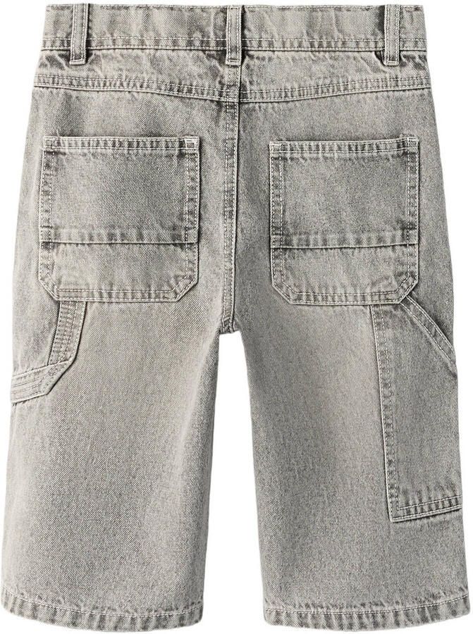 NAME IT KIDS denim loose short grey denim - Foto 3