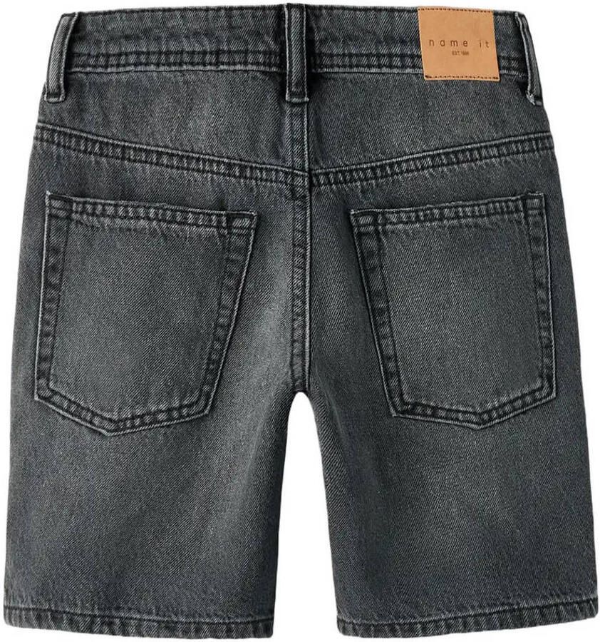 NAME IT KIDS denim regular short black denim
