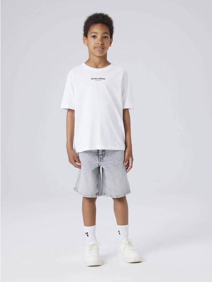NAME IT KIDS denim regular short grey denim - Foto 3