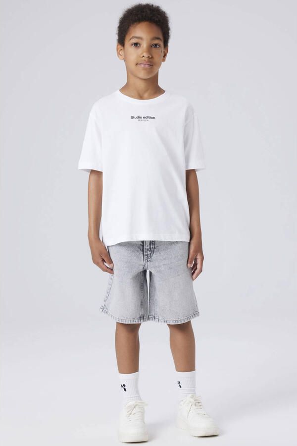 NAME IT KIDS denim regular short grey denim - Foto 3