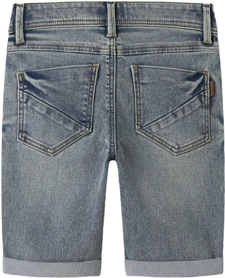 NAME IT KIDS denim slim short vintage medium blue - Foto 2
