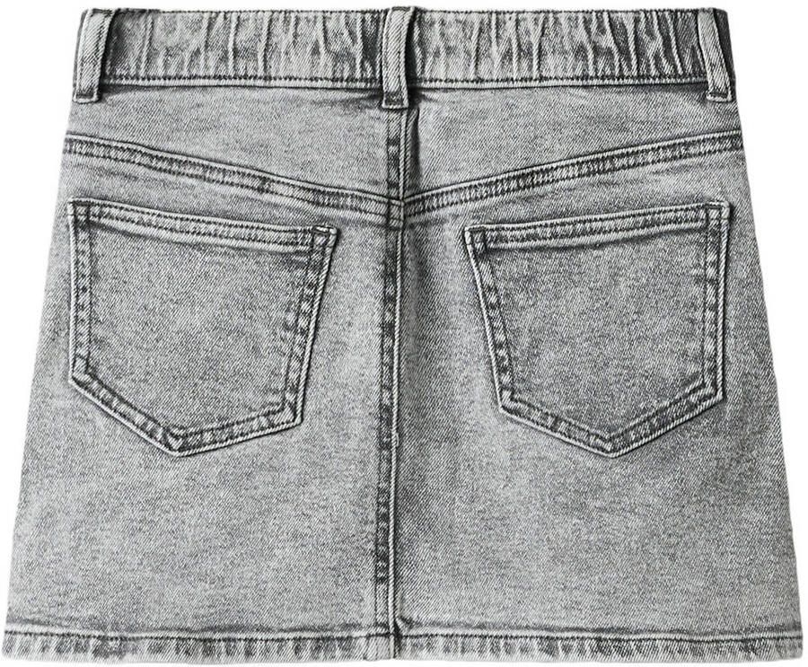NAME IT KIDS denim spijkerrok grey denim