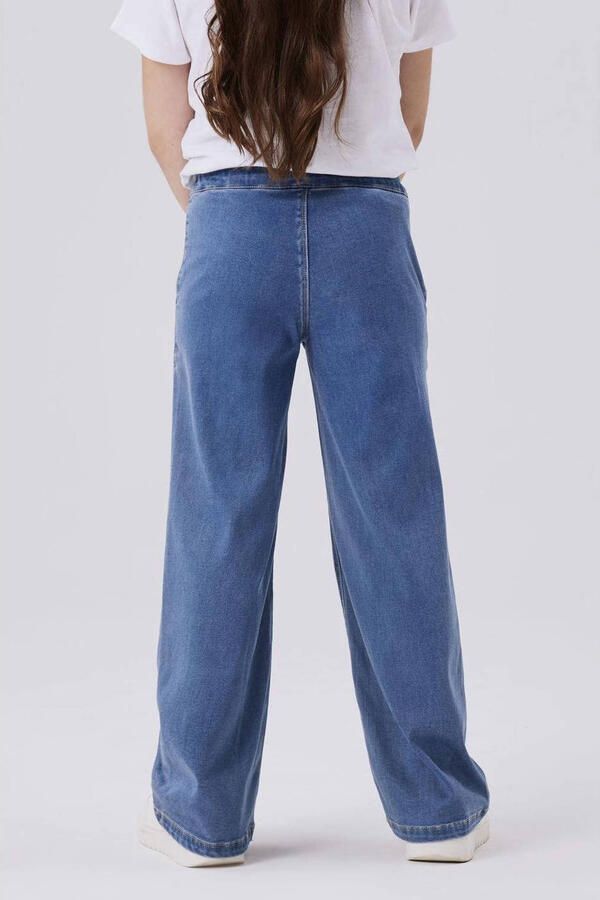 Name it KIDS flared jeans NKFSALLI light blue denim Blauw Meisjes Lyocell 104
