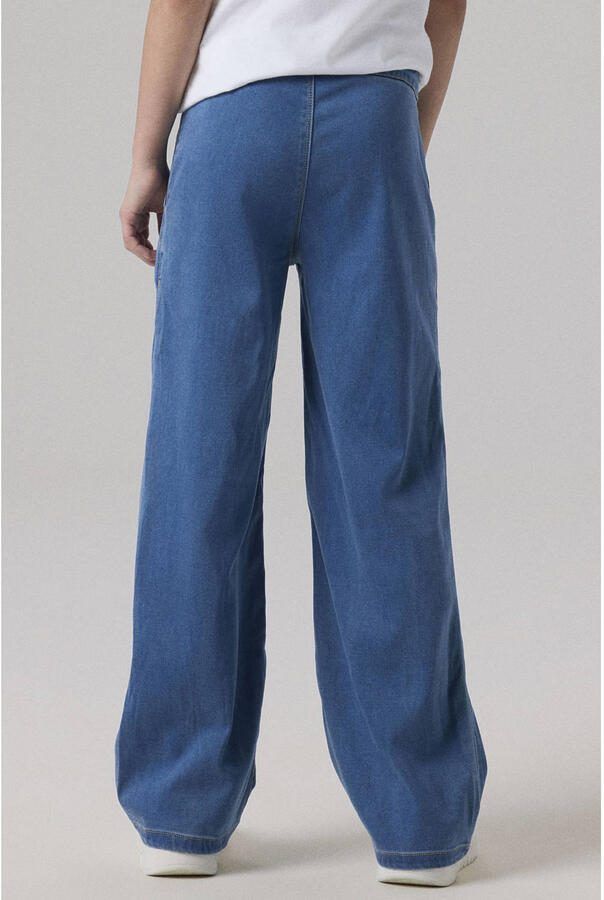 Name it KIDS flared jeans NKFSALLI light blue denim Blauw Meisjes Lyocell 104 - Foto 2