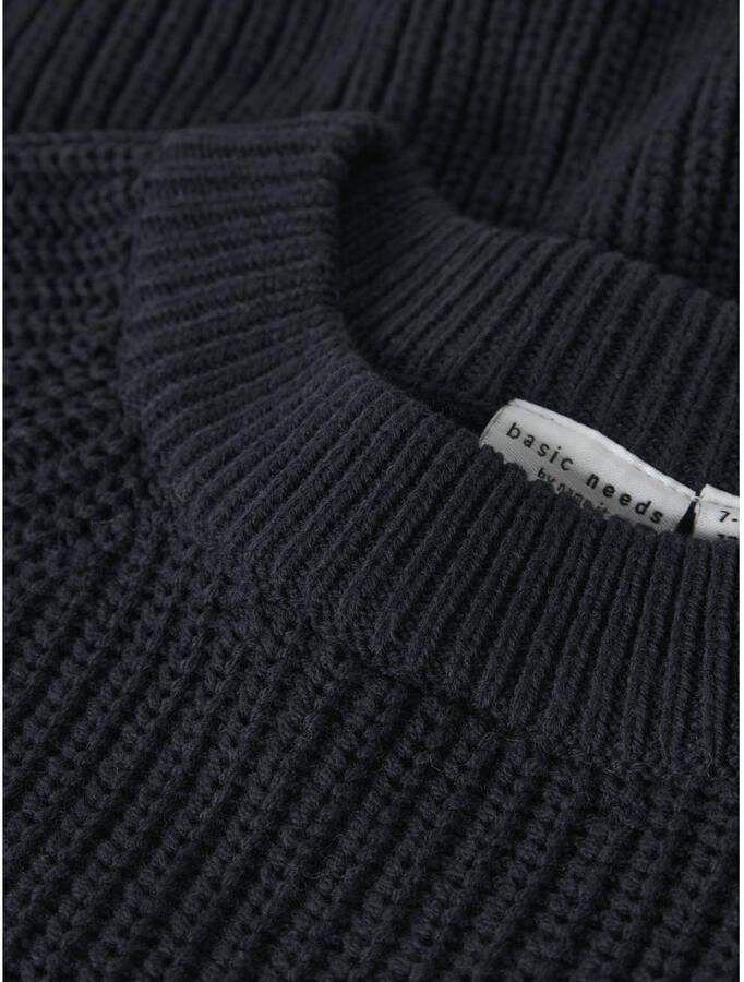 NAME IT KIDS gebreide trui donkerblauw - Foto 2