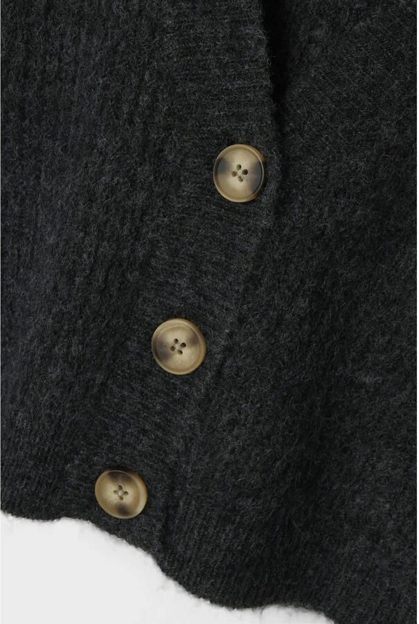 Name It Vest NKFHOLLY BOXY SHORT KNIT CARD NOOS in modieuze boxy-vorm met diepe v-hals