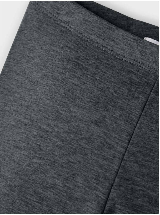 Name it KIDS gemêleerde legging NKFDAVINA Grijs Meisjes Stretchkatoen Melée 134 - Foto 2