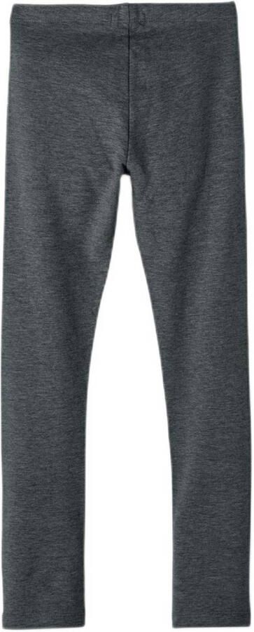 Name it KIDS gemêleerde legging NKFDAVINA Grijs Meisjes Stretchkatoen Melée 134 - Foto 3