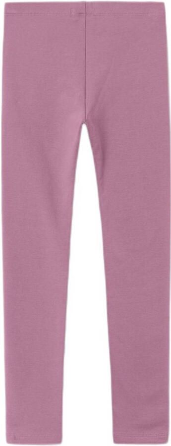 Name it KIDS gemêleerde legging NKFDAVINA Roze Meisjes Stretchkatoen Melée 164 - Foto 3