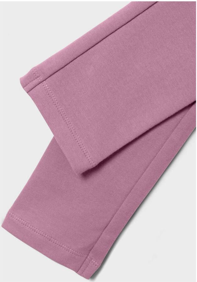 Name it KIDS gemêleerde legging NKFDAVINA Roze Meisjes Stretchkatoen Melée 164 - Foto 2