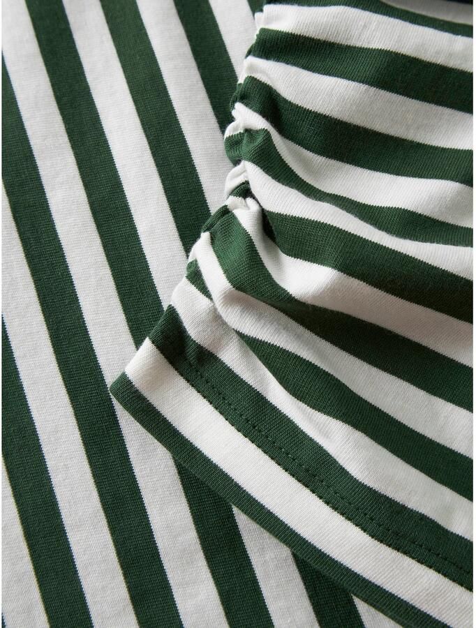 NAME IT KIDS gestreepte longsleeve groen wit - Foto 2