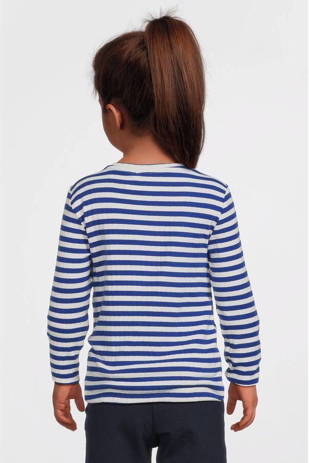 Name It Shirt met lange mouwen NKFSURAJA XSL LS TOP NOOS geweldige streepjes-look in geribbelde kwaliteit - Foto 2