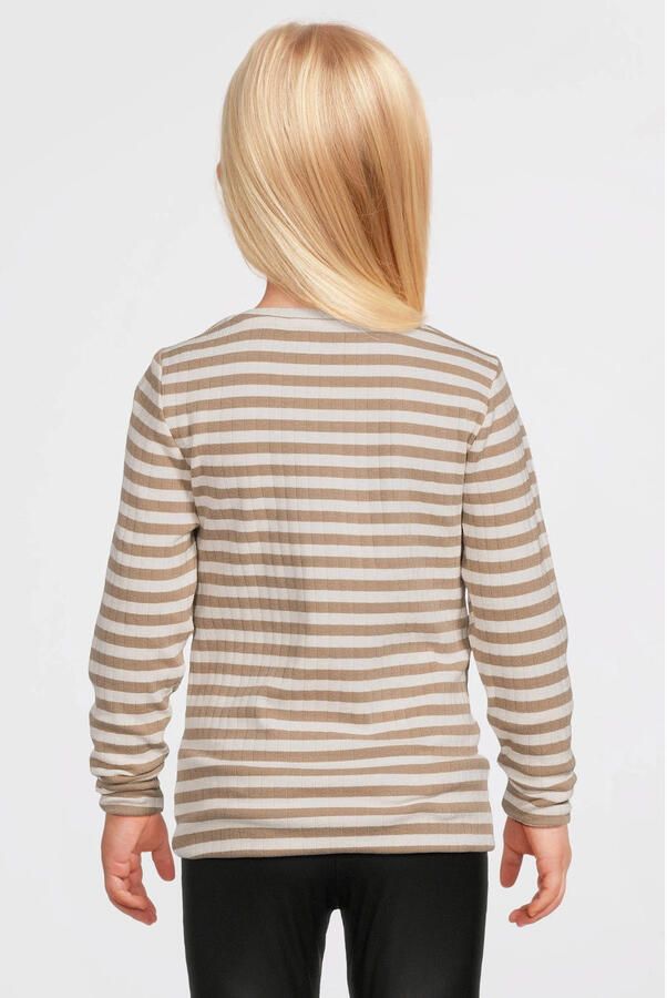 Name It Shirt met lange mouwen NKFSURAJA XSL LS TOP NOOS geweldige streepjes-look in geribbelde kwaliteit - Foto 2