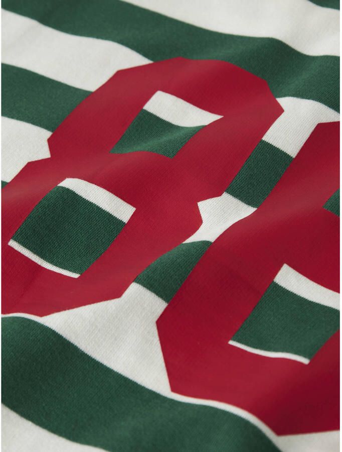 NAME IT KIDS gestreepte sweater groen - Foto 3