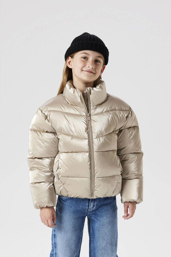 NAME IT KIDS gewatteerde jas goud - Foto 3