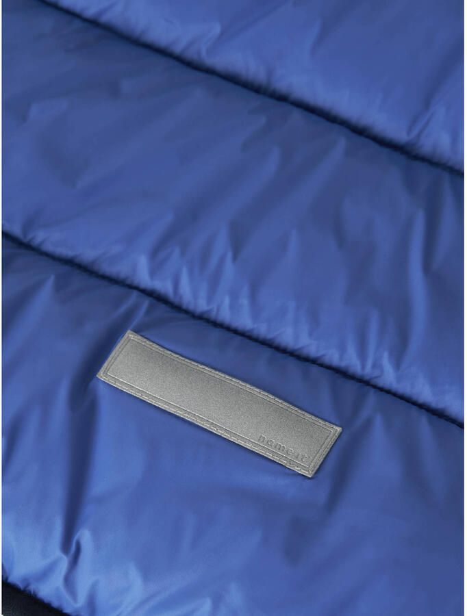 NAME IT KIDS gewatteerde winterjas blauw - Foto 2