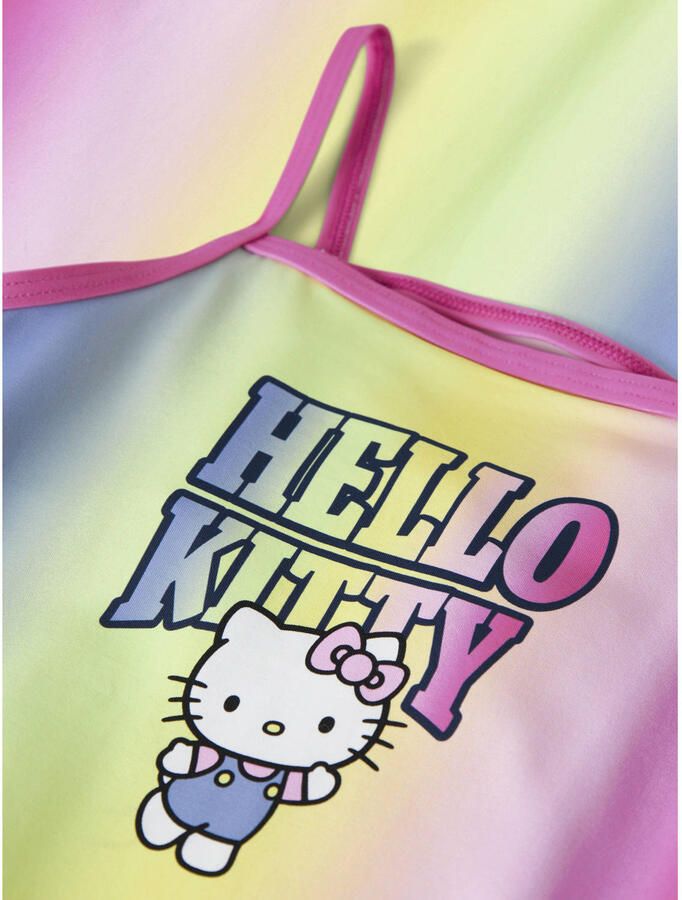 NAME IT KIDS Hello Kitty badpak roze geel blauw - Foto 2