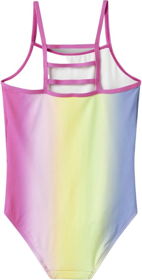 NAME IT KIDS Hello Kitty badpak roze geel blauw - Foto 3