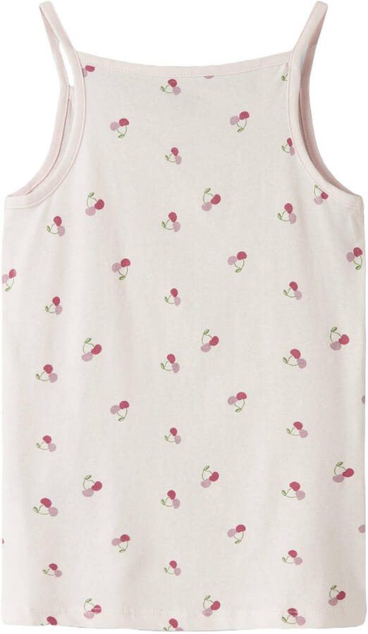 NAME IT KIDS hemd NKFSTRAP s roze wit (set van 4 paar) - Foto 2