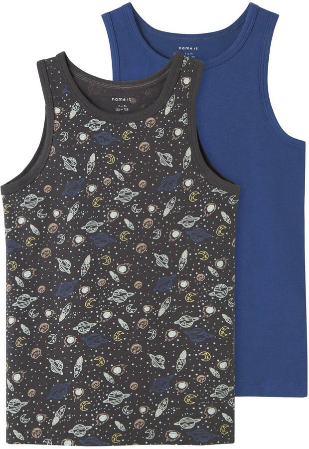 Name It Hemd NKMTANK TOP 2P IRON SPACE NOOS (set 2 stuks) - Foto 2