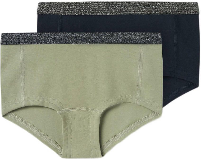 NAME IT KIDS hipster NKFHIPSTER set van 2 lichtgroen zwart - Foto 2