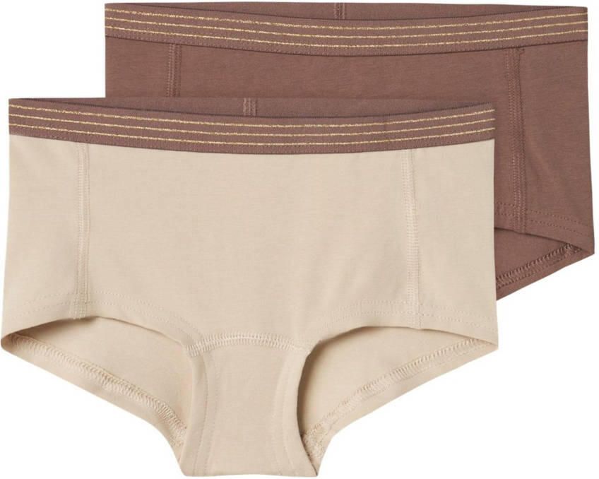 NAME IT KIDS hipster NKFHIPSTER set van 2 zand bruin - Foto 2