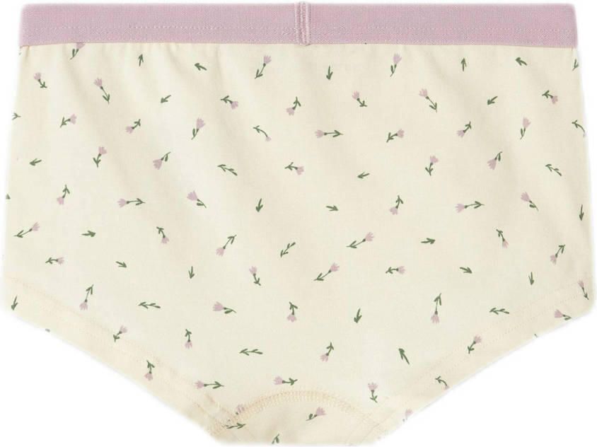 Name It Hipster NKFHIPSTER 6P BUTTERCREAM FLORAL NOOS (set 6 stuks) - Foto 2