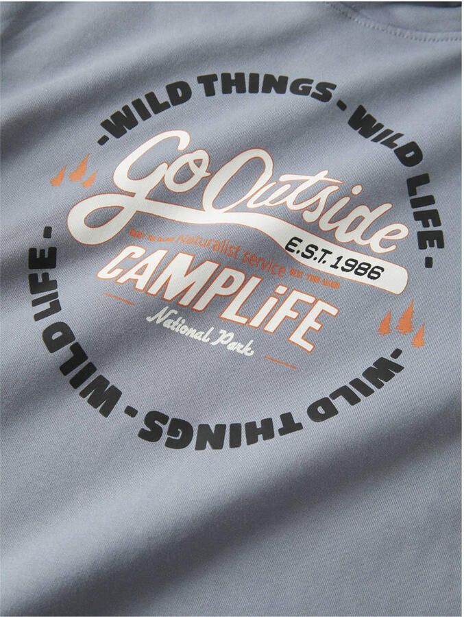 NAME IT KIDS hoodie grijsblauw