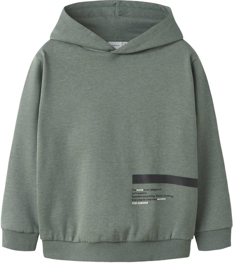 Name It Sweatshirt NKMOLAF LS NREG SWE WH BRU PB - Foto 2