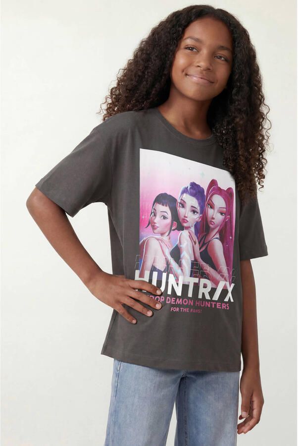 NAME IT KIDS Huntrix T-shirt zwart