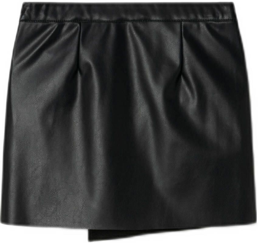NAME IT KIDS imitatieleer imitatieleren rok zwart - Foto 2