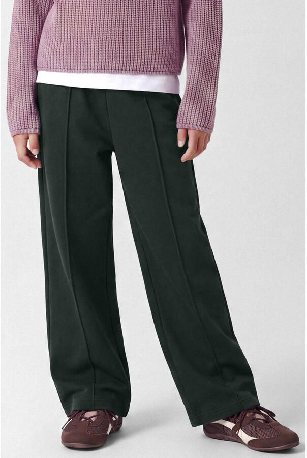 NAME IT KIDS joggingbroek donkergroen