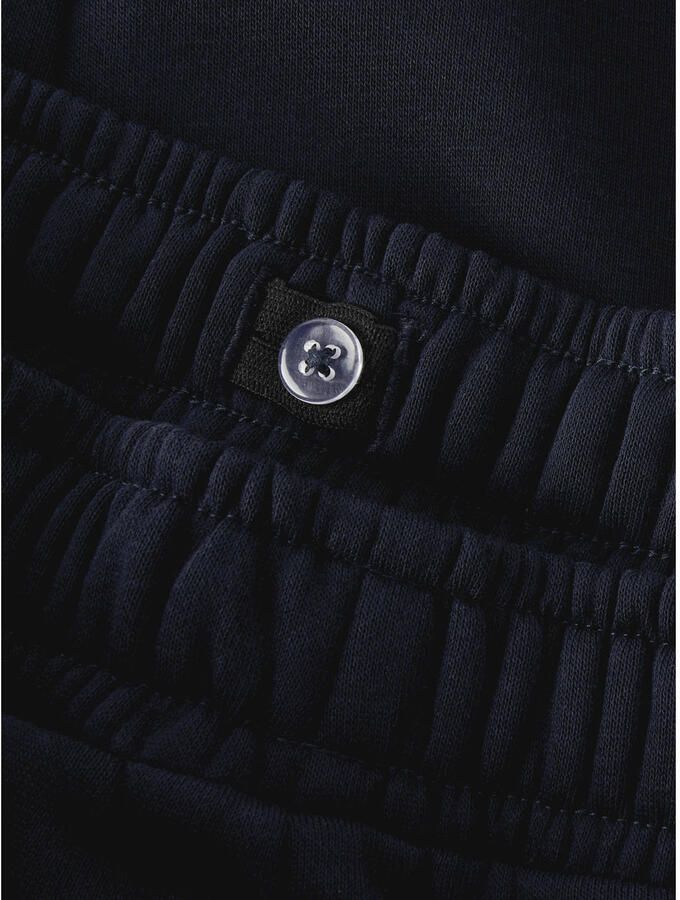 NAME IT KIDS joggingbroek met tekstprint donkerblauw