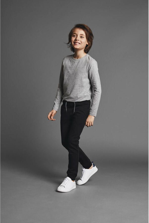 Name It Sweatbroek NKMSWEAT – Jogger met verstelbare tailleband en ribboorden - Foto 3