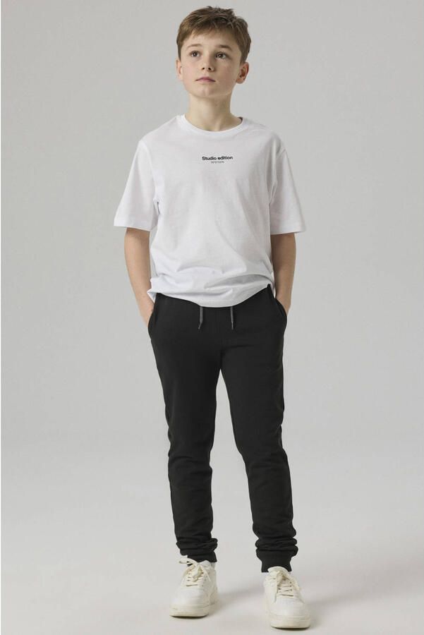 Name It Sweatbroek NKMSWEAT – Jogger met verstelbare tailleband en ribboorden - Foto 3