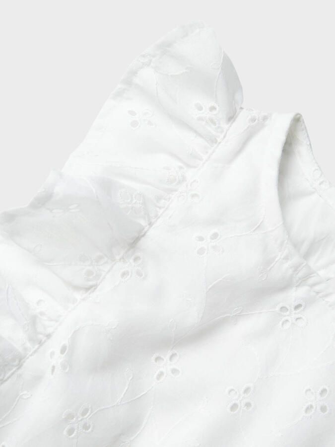 NAME IT KIDS jurk broderie wit - Foto 1