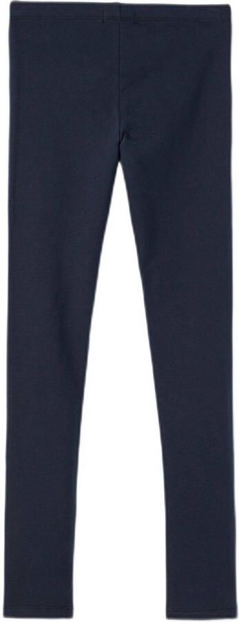 Name it KIDS legging NKFDAVINA met katoen donkerblauw Meisjes Stretchkatoen 122