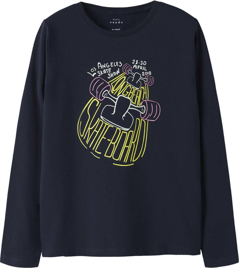 NAME IT KIDS longsleeve donkerblauw