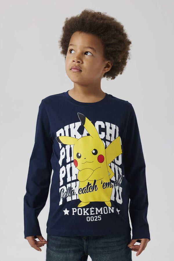 Name It Shirt met lange mouwen NKMAST POKEMON LS NREG TOP BOX NOOS SKY - Foto 2