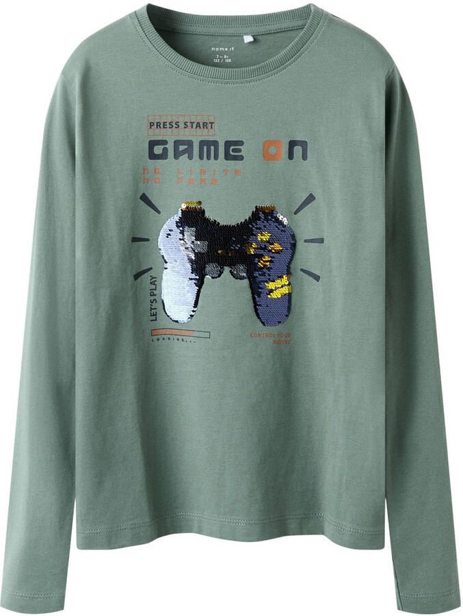 NAME IT KIDS longsleeve groen