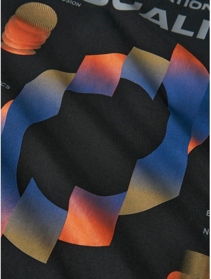 NAME IT KIDS longsleeve met backprint zwart - Foto 3