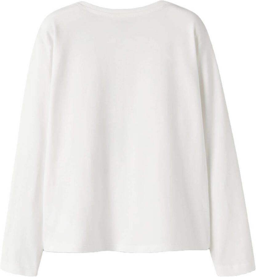 NAME IT KIDS longsleeve met print wit balloon Meisjes Katoen Ronde hals - Foto 2