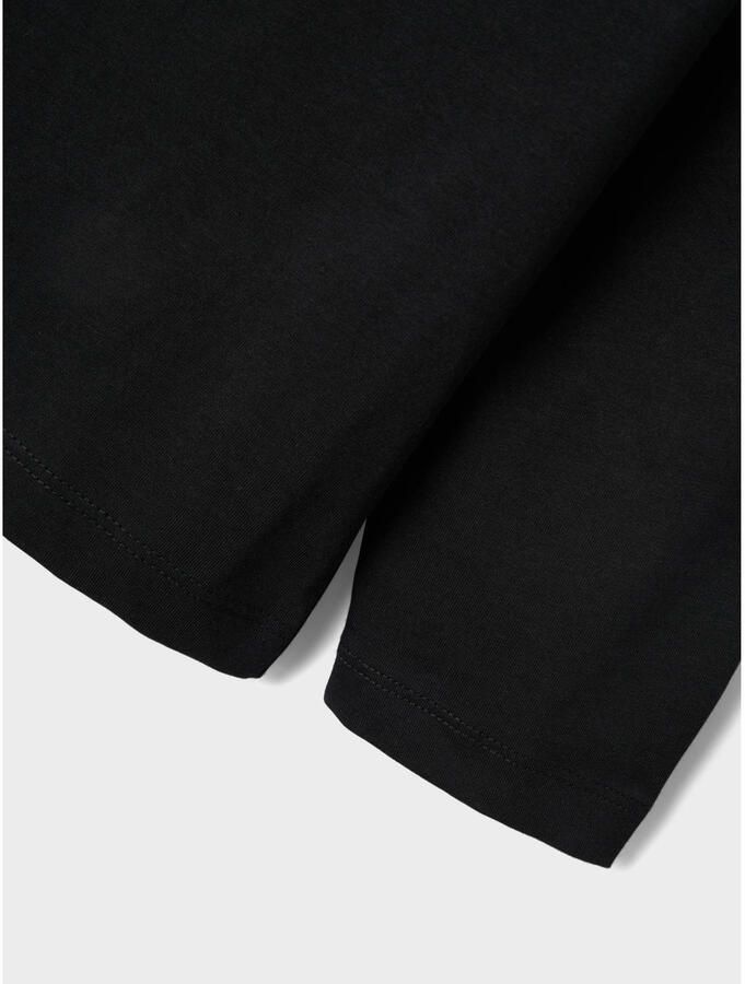 Name it KIDS longsleeve NKMVOBBO zwart Jongens Katoen Ronde hals Effen 134 140
