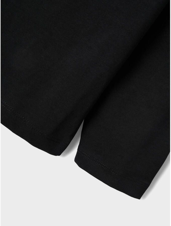 Name it KIDS longsleeve NKMVOBBO zwart Jongens Katoen Ronde hals Effen 134 140 - Foto 2