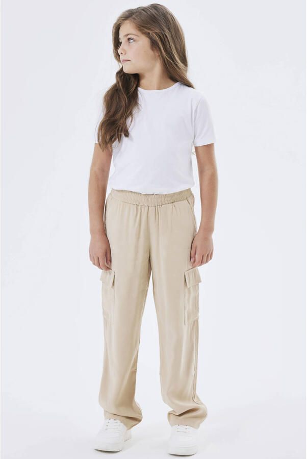 Name It Cargobroek NKFBELLA ST TWI CARGO 8262-BU NOOS met elastische band om gemakkelijk in te stappen