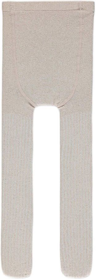 Name it KIDS maillot NKFPANTYHOSE met glitters beige Meisjes Viscose Bloemen 110 116 - Foto 2